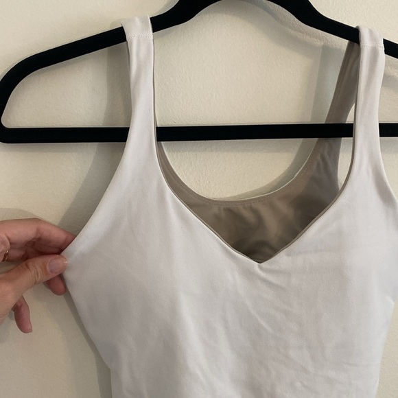Lululemon Align Tank Top White Size 6 - Picture 3 of 8